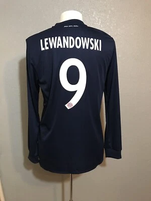 bayern Munich Lewandowski 8 Poland Player Issue Adizero Jersey football shirt - Image 1 of 4