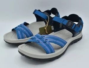 Keen Women Size 7.5 Terradora II Navy Blue Open Toe Strappy Mykonos Shoe Sandals - Picture 1 of 12