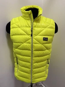 RLX Ralph Lauren Men's, RLX Quilted Down Vest, Safety Yellow, M 🥎 MSRP $368 - Picture 1 of 7