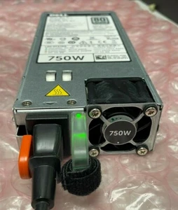 Dell (N-0F9F51) 80 Plus Platinum Model E750E-S0 750W Server Netzteil - Bild 1 von 4