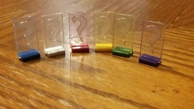 Clue Board Game Discover The Secrets Replacement Parts Pieces Movers - Image 1 of 4