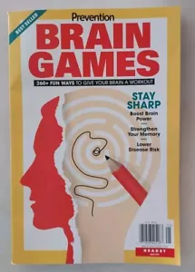 Prevention Magazine BRAIN GAMES 260+ Fun Ways To Give Your Brain A Workout - Picture 1 of 1