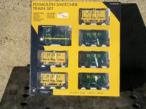 K-Line K-1415 O Reading Plymouth Switcher Set New Sealed 12x13x3 - Picture 1 of 4
