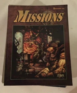 Vintage Shadowrun # 7325 "Missions" von FASA - Bild 1 von 2