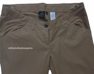 Womens Brown NEXT Maternity Trousers Size 10 Regular LABEL FAULT RRP £25 - Picture 1 of 9