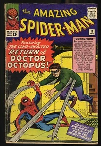Amazing Spider-Man #11 GD+ 2.5 Doctor Octopus Appearance!! Marvel 1964 - Picture 1 of 2