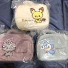 Pokémon × GU Pichu＆Piplup＆Espurr Fake Fur Bag set  Pokémon Peaceful Place 2023