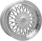 Alloy Wheels 15" Dare DR-RS Silver Polished Lip For Citroen C4 Cactus 14-22
