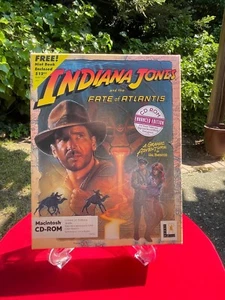 Indiana Jones & The Fate Of Atlantis Mac CD-ROM Enhanced Edition Tippbuch 1992 - Bild 1 von 14