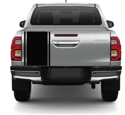 Calcomanías gráficas tribales para puerta trasera Mitsubishi L200 cualquier color Triton Foto 1 de 4