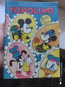 TOPOLINO LIBRETTO ORIGINALE NR. 40 - 1952 da EDICOLA - Picture 1 of 9