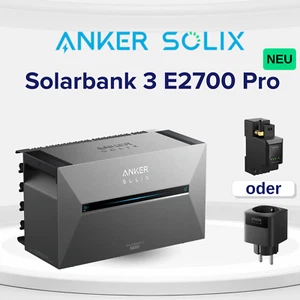 Anker SOLlX Solarbank 3 E2700 Pro Speicher 2700wh inkl. Smart Meter / Smart Plug - Bild 1 von 15