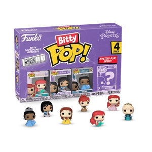 Funko Bitty Pop! Disney Princess 4er Pack Serie 1 Disney Disney Princess - Bild 1 von 7