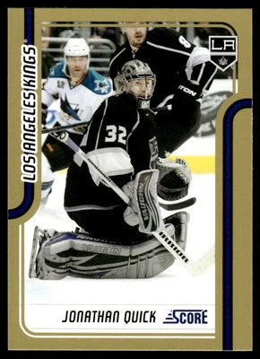 2011-12 Score Gold Rush Jonathan Quick Los Angeles Kings #230 - Image 1 of 2