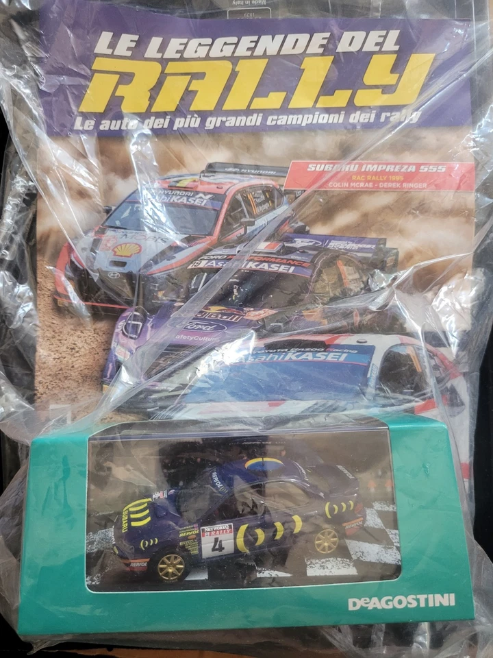 SUBARU IMPREZA 555 - 1:43 - LEGGENDE DEI RALLY - DeAGOSTINI - Immagine 1 di 1