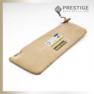 2007–2009 ACURA MDX Sun Visor with Mirror Illuminated Left Ivory 83280-STX-A01ZD - Image 1 of 4