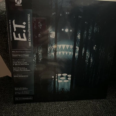 E.T. the Extra-Terrestrial Soundtrack vinyl 2LP Full Moon Variant Mondo SEALED - Image 1 of 3