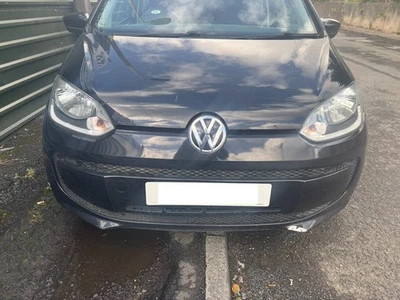 2011-2016 VOLKSWAGEN UP COMPLETE FRONT BUMPER IN BLACK LC9X - Image 1 of 3