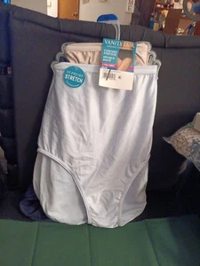 Radiant Vanity Fair 3 pack size 5XL(12) hi-cut panties Comfort Stretch = - Picture 1 of 1