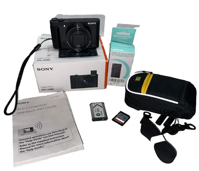 Sony Cyber-shot DSC-HX80 18.2 MP Digital Camera-USED /WORKS - Image 1 of 4