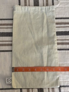 Loewe Light Green 7.5x14.5 Cinch Top Travel Luxury Storage Dust Bag - Picture 1 of 4