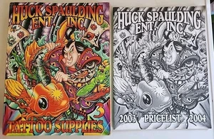 Vintage 2003 Huck Spaulding Inc. Vol 3 Tatuaż i piercing ciała Katalog dostaw - Zdjęcie 1 z 2