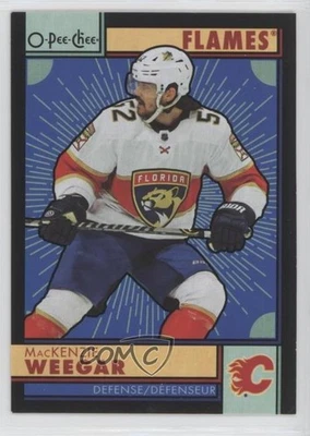 2022-23 O-Pee-Chee Retro Black Border /100 Mackenzie Weegar #370 - Image 1 of 2