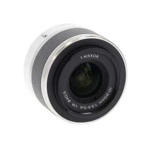 Nikon Nikkor 10-30mm f/3.5-5.6 VR White Lens For Nikon 1 System - Picture 1 of 4