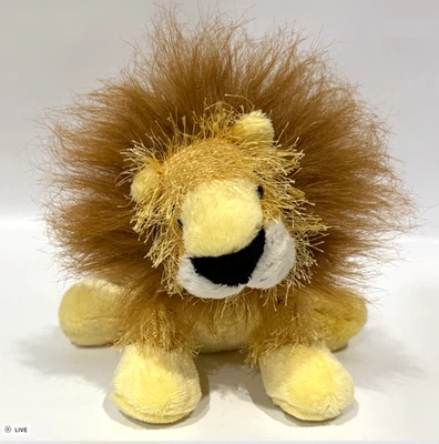 Ganz Webkinz Lil' Kinz Fuzzy Lion Plush Stuffed Animal Toy No Code - Image 1 of 4