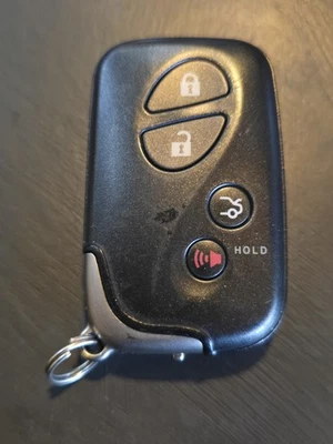 PARTS OR REPAIR Lexus 4 Button Smart Key Fits 2009-2013 HYQ14AAB - Image 1 of 4