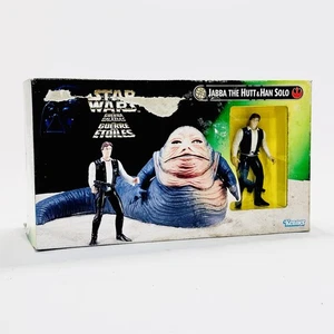 Star Wars Jabba The Hutt & Han Solo Kenner Action Figure Play Set New Unused - Picture 1 of 2