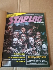 Starlog Magazine #11 January 1978 The Prisoner Computer Games Superman Movie - Picture 1 of 4