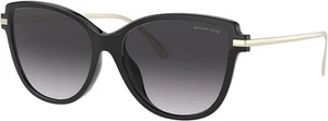 Michael Kors MK2130U Sorrento Black/Dark Grey Gradient Sunglasses - Picture 1 of 6