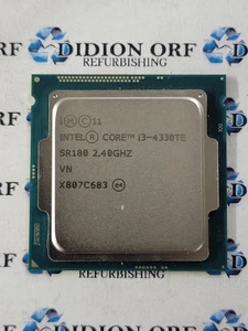 SmartCache Intel Core i3-4330TE SR180 2,40 GHz 4 MB 35 W Grado B SKU 18200 - Imagen 1 de 2
