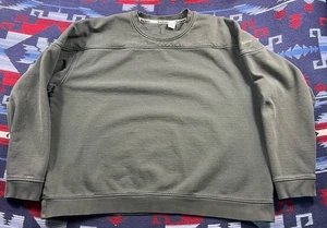 Barbour X Orvis Collab Sweatshirt Crewneck Olive Green Men’s XXL Fly Fishing 2XL - Picture 1 of 12