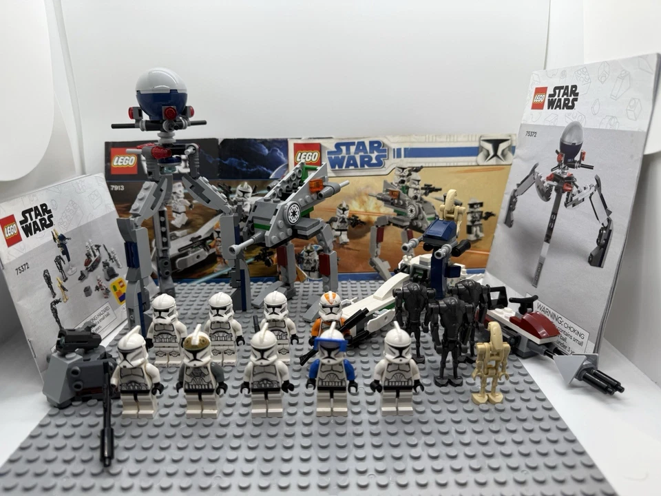 lego star wars минифигурки солдат-клон лот - Изображение 1 из 4