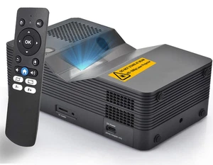 Proyector láser HD AAXA M8 UST ultra corto alcance con tecnología inteligente y 1150 lúmenes - Imagen 1 de 12