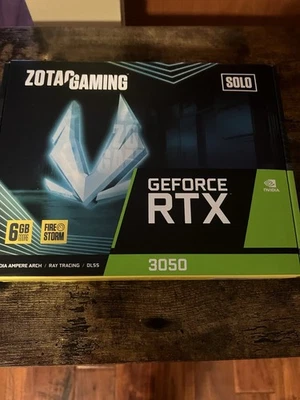 ZOTAC GAMING GEFORCE RTX 3050 6GB SOLO 96BIT GDDR6 - Image 1 of 2
