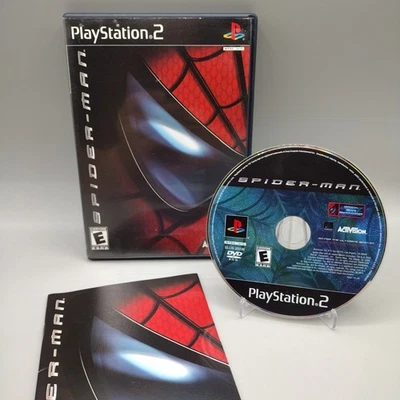 Человек-паук (Sony Playstation 2, 2002) полный руководство и Reg карта PS2 CIB протестирован - Изображение 1 из 4