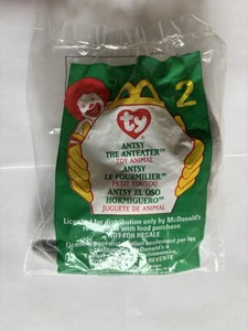 2000 McDonalds Happy Meal Beanie Baby "ANTSY THE AMTEATER" - Bild 1 von 2