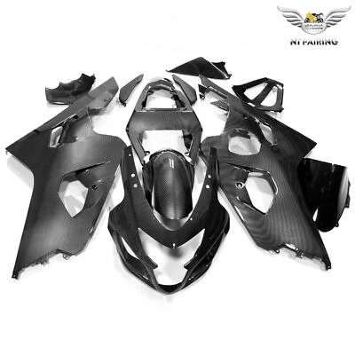 Kit de carenado de carrocería de fibra de carbono PL + pernos para Suzuki GSXR600 GSXR750 2004-2005 Foto 1 de 4