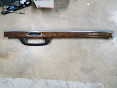 1995-2002 Mercury Grand Marquis Clock Dash Climate Bezel Wood Grain Trim GREY 1 Foto 1 de 4