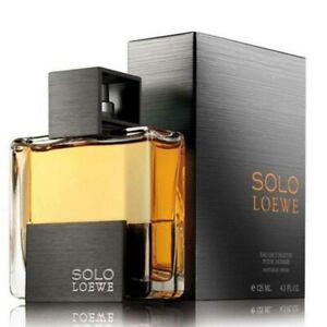 SOLO LOEWE Pour Homme 4.2/4.3 oz (125ml) Eau de Toilette EDT Spray NEW & SEALED