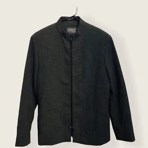 Blazer Lafayette 148 gris lana cremallera completa para mujer 6 - Imagen 1 de 5