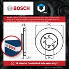 2x Brake Discs Pair Vented fits AUSTIN MAESTRO 2.0 Front 84 to 90 239.9mm Set