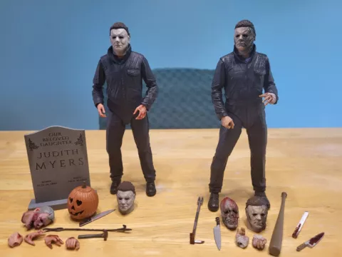 Neca Michael Myers Halloween and Halloween Kills Action Figures Cover