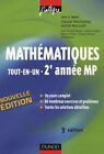 Mathématiques 2e année MP : Tout-en-un, Cours et exercices corrigés