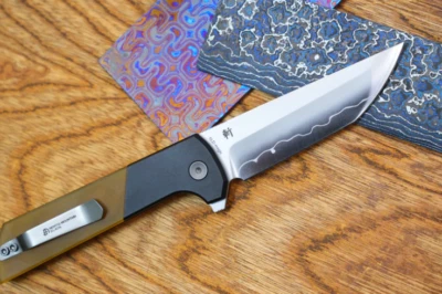 Cuchillo Plegable North Mountain Blade Chop2 3.5" Hoja de Acero PEI/Mango de Aluminio Foto 1 de 4