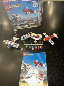 6345 Vintage LEGO Classic Town Airport Aerial Acrobats Instruction And Box - Picture 1 of 11
