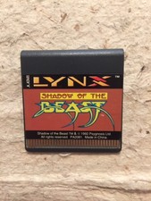 Shadow OF THE BEAST ATARI LYNX Cartridge Only USED